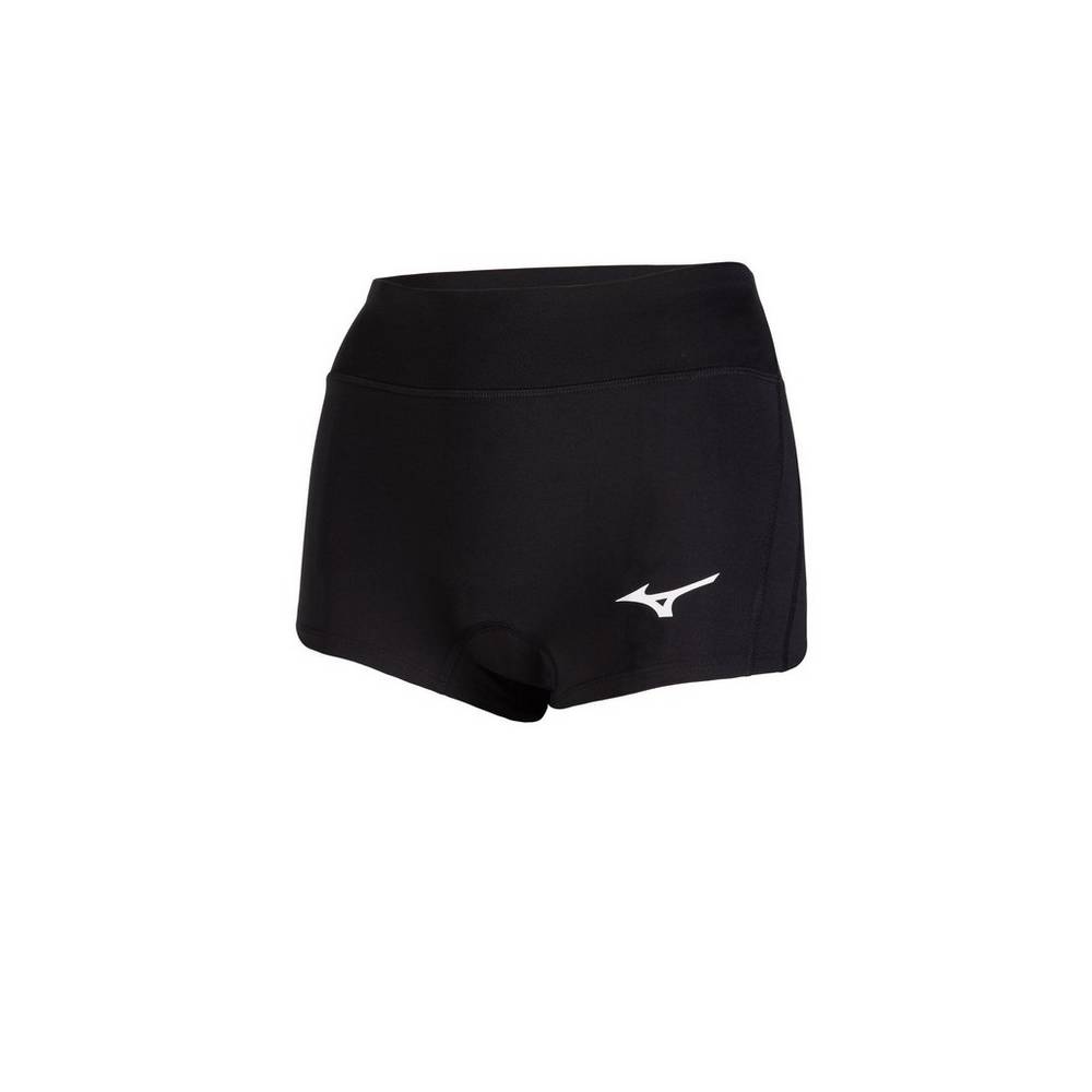 Womens Mizuno Apex 2.5" Inseam Volleyball Shorts Black Philippines (AUPWLE804)